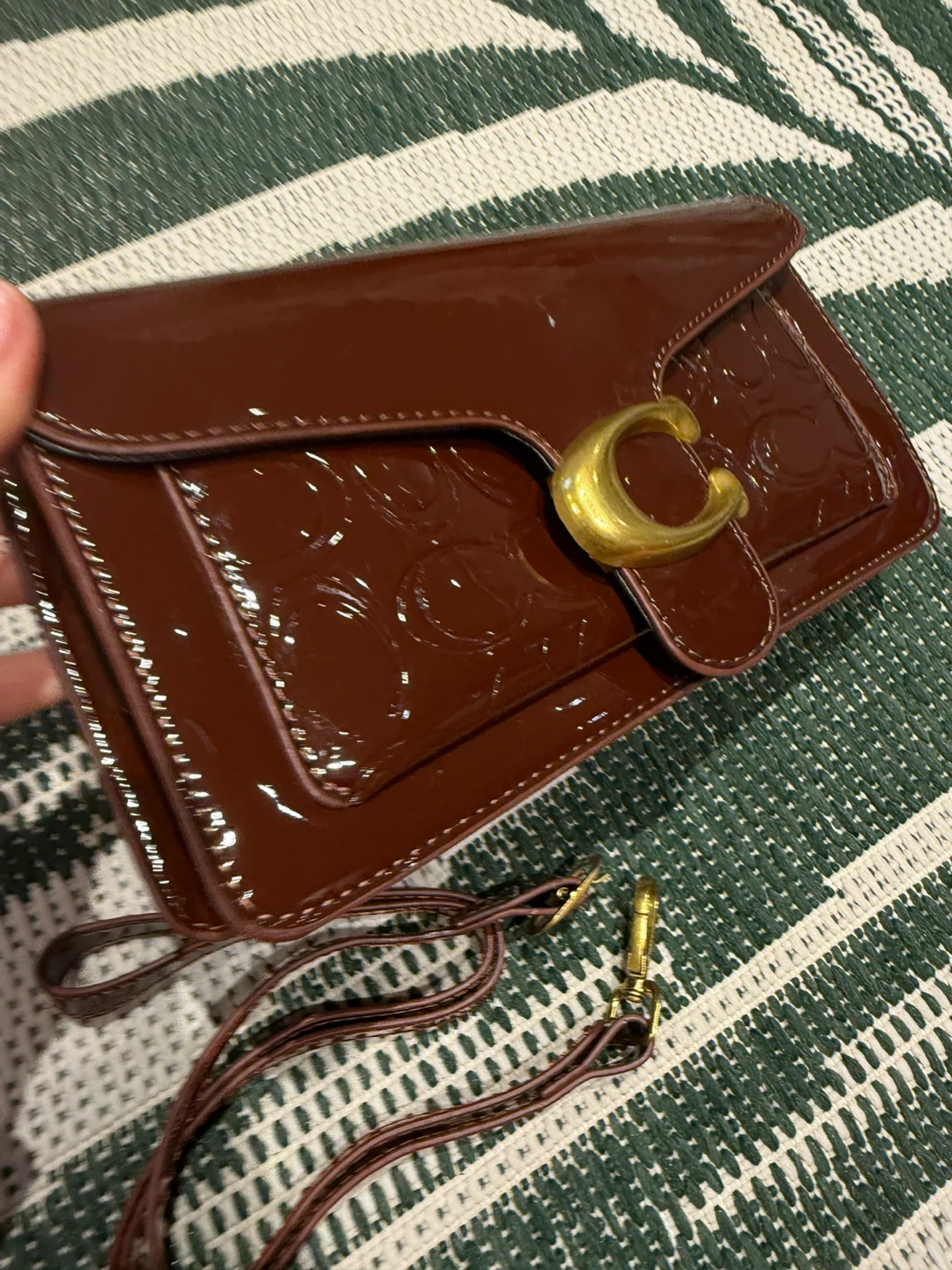 Coach Tabby Shoulder Bag in Patent Leather - photo 3