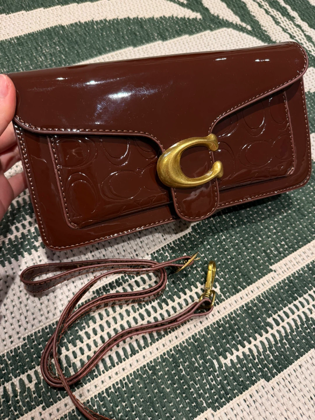 Coach Tabby Shoulder Bag in Patent Leather - photo 2