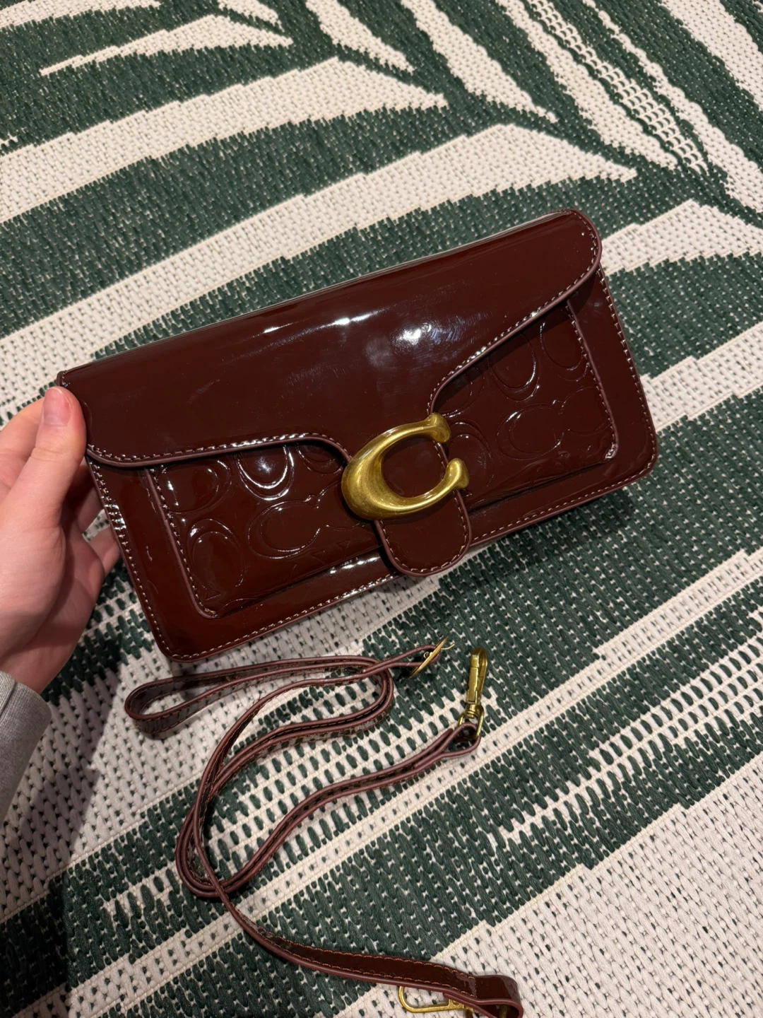 Coach Tabby Shoulder Bag in Patent Leather