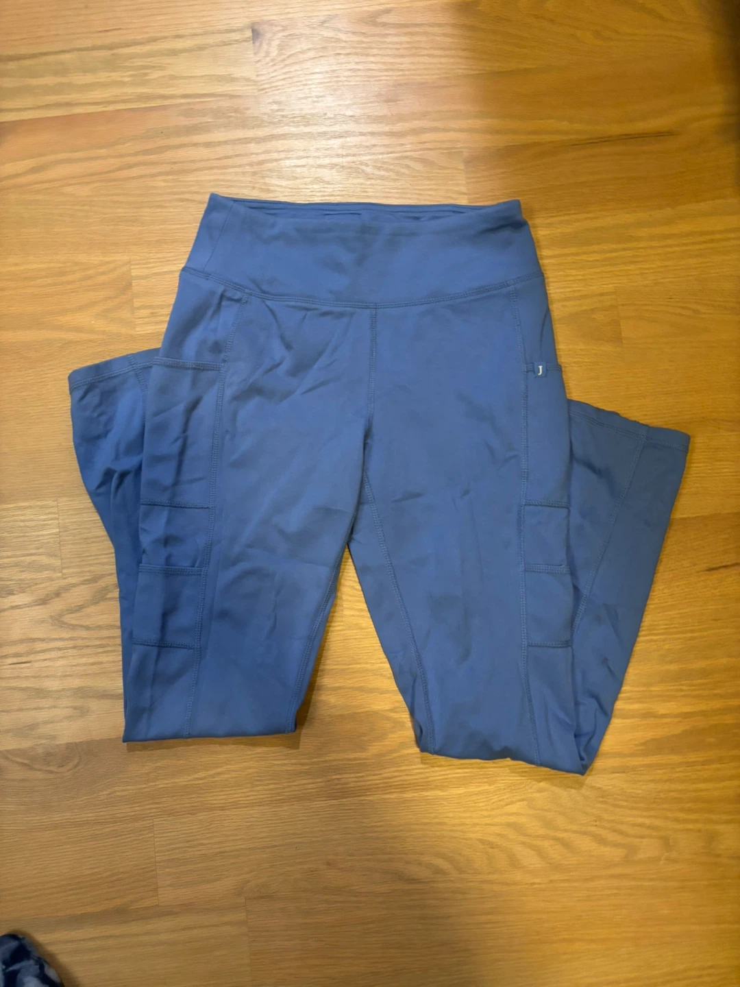 Jaanuu Blue Scrub Top and Pants Set - Size Small - photo 3