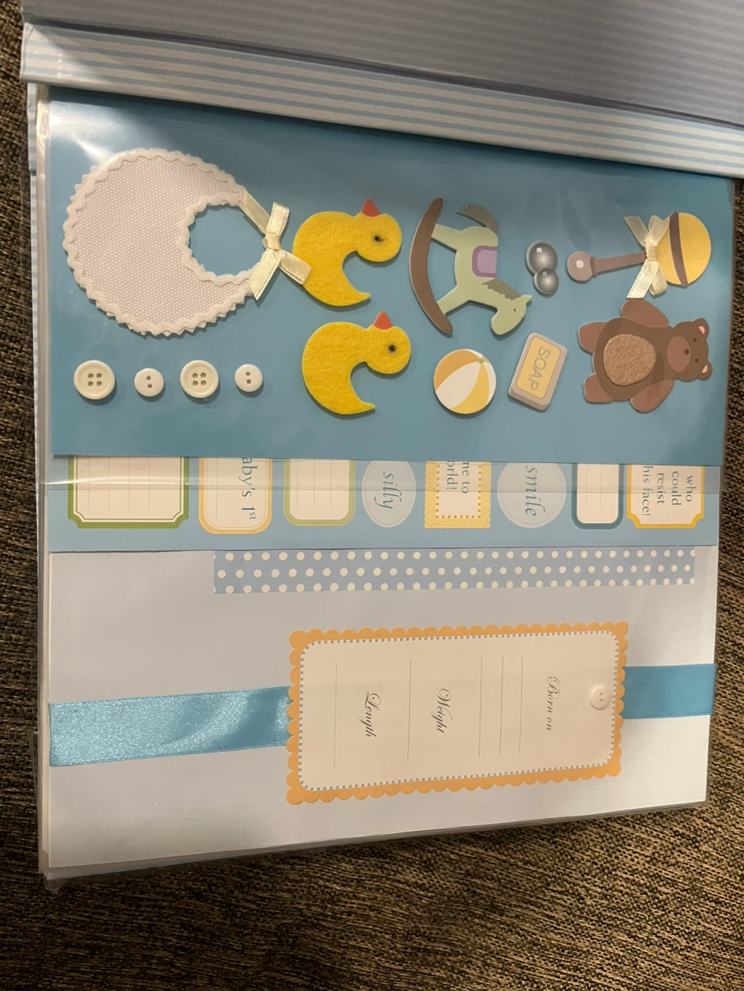 Baby's First Scrapbook Kit
