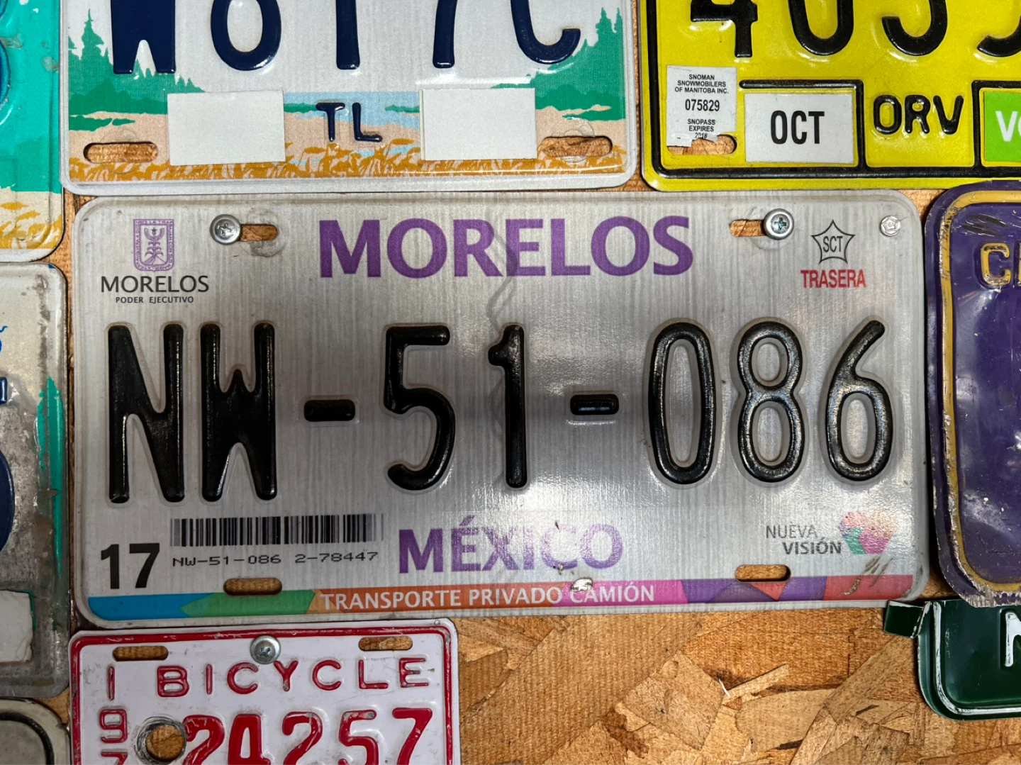 Mexico License Plate - photo 2