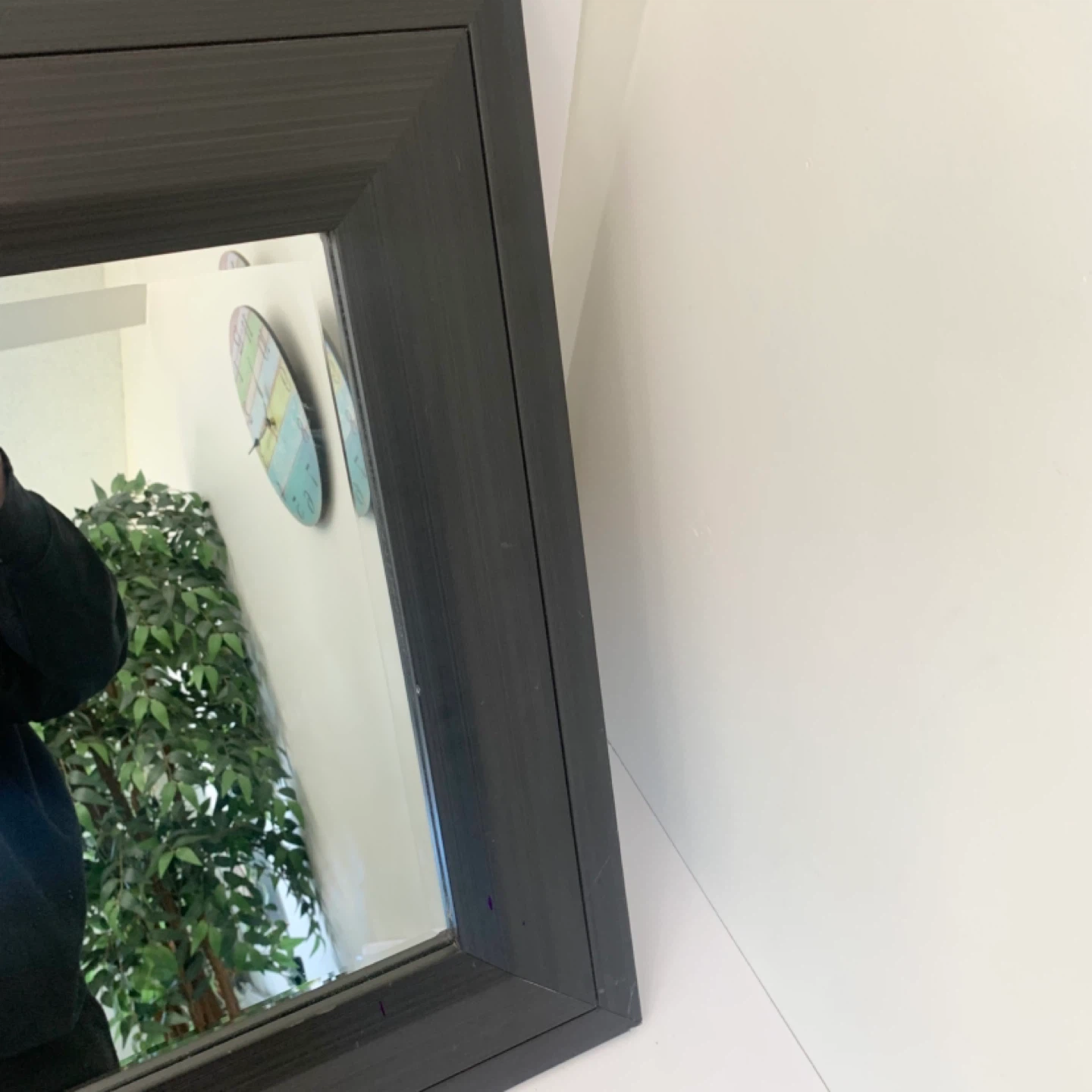 Black Framed Mirror Decorative Rectangular Wall Mirrors Decor - photo 5