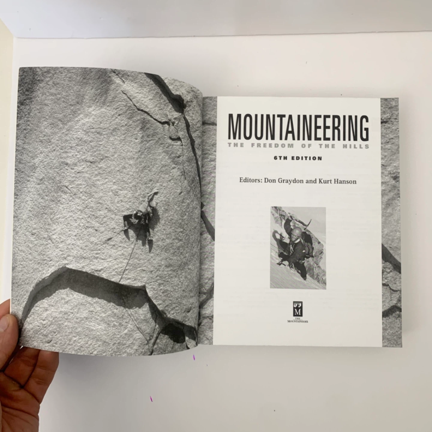 Mountaineering Book Freedom of the Hills Climbing Guide Books - photo 2