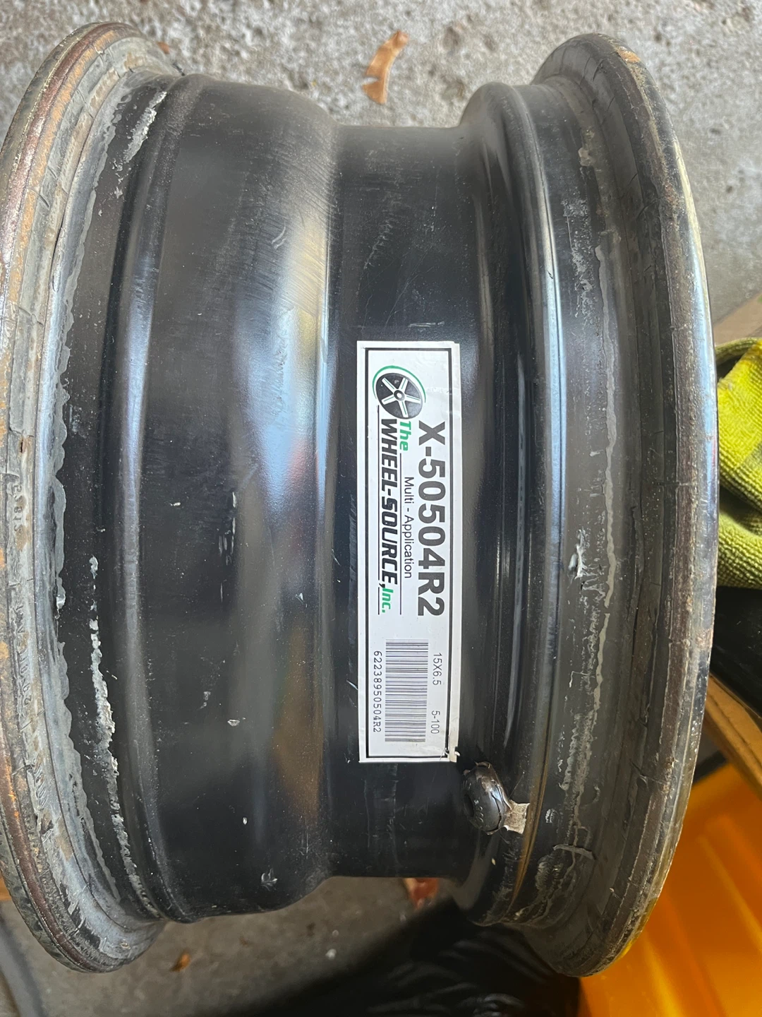 The Wheel Source Inc. X-50504R2 15x6.5 Rim