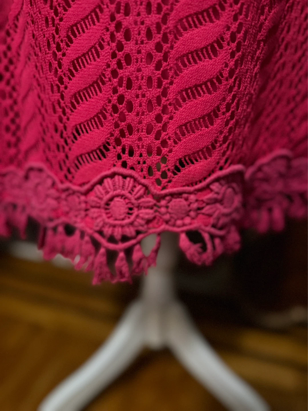 🌱Lilly Pulitzer Pink Crochet Tunic Dress - photo 4