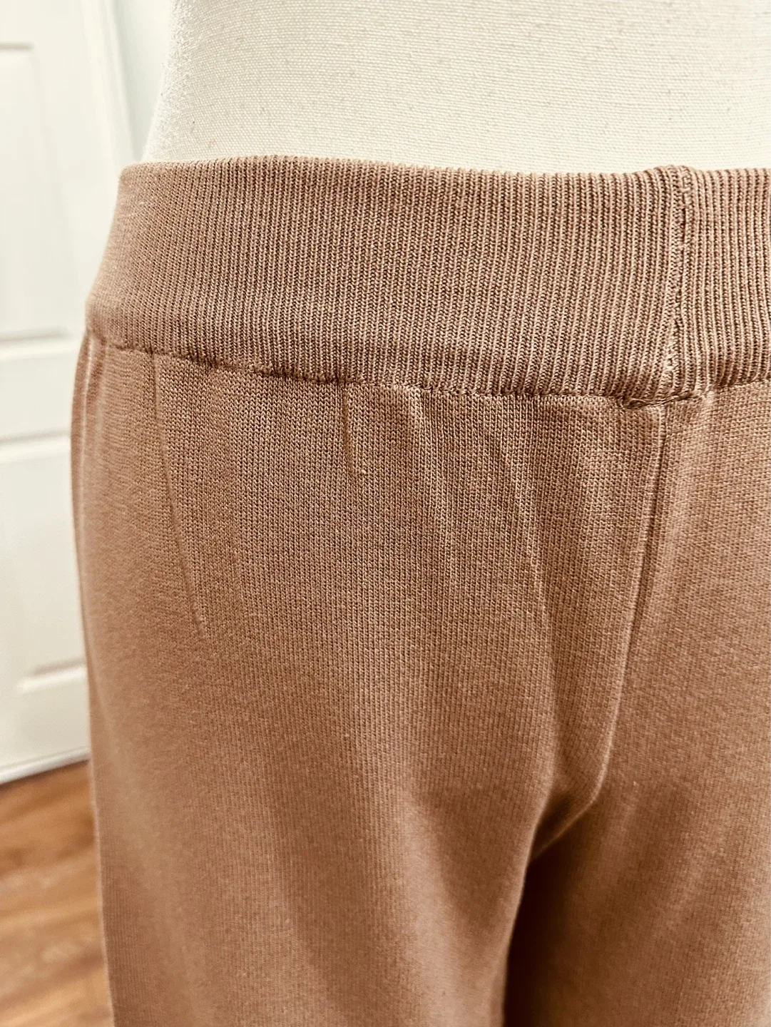 Brown Knit Wide Leg Pants - photo 2