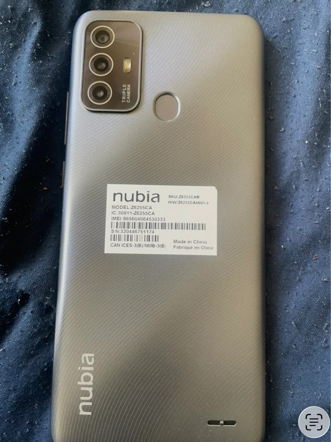 Nubia Z6255CA Smartphone - photo 3