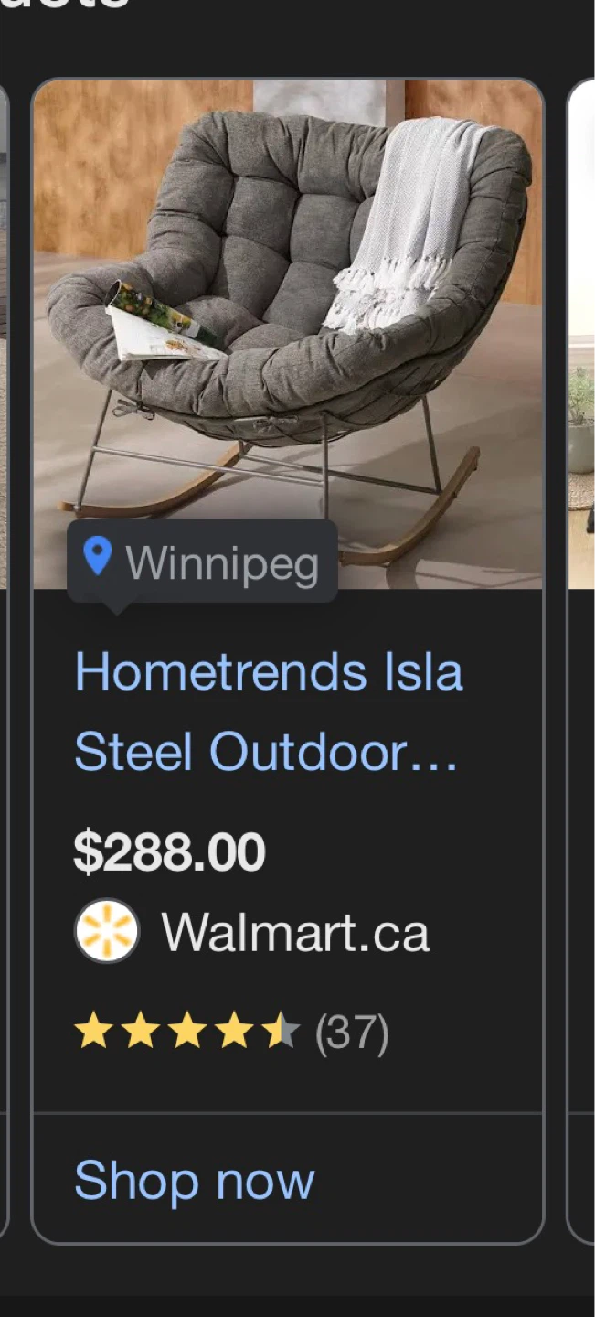 Outdoor Rocking Chair - photo 2