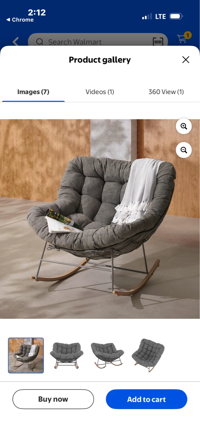 Outdoor Rocking Chair