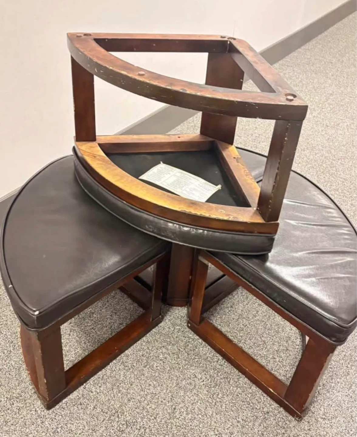 Set of 4 Modular Ottomans - photo 3