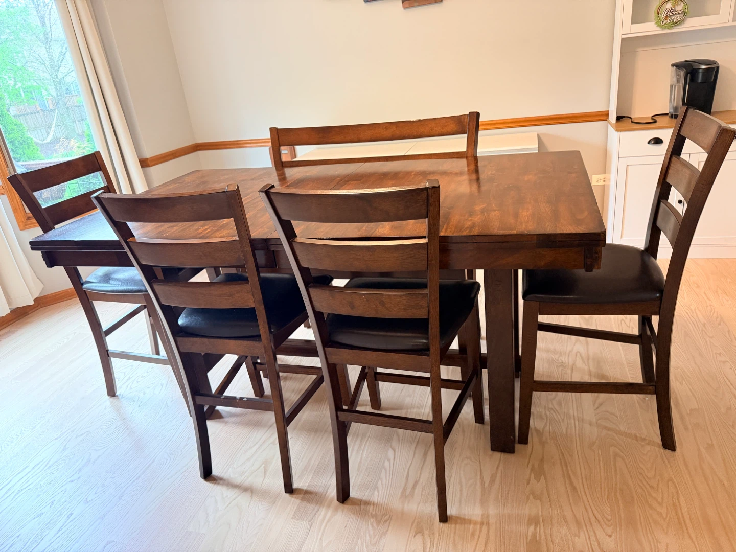 Dining Table Set with 6 Chairs