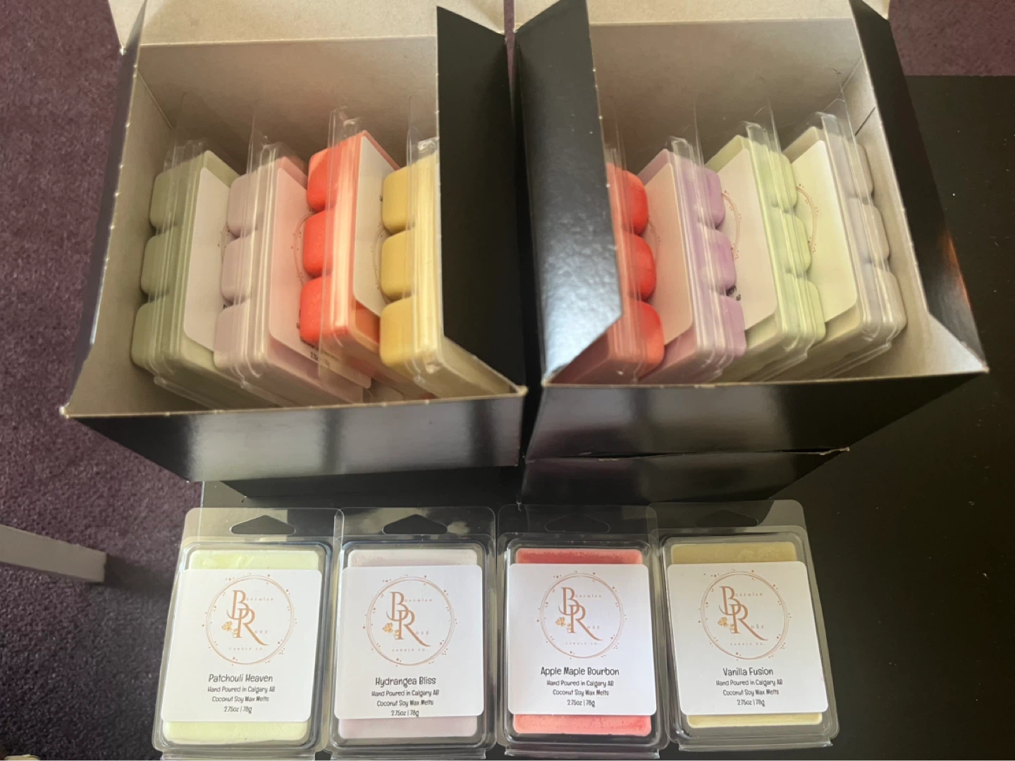 Bohemian Rose Candle Co. Wax Melts - 4 Scents - photo 2