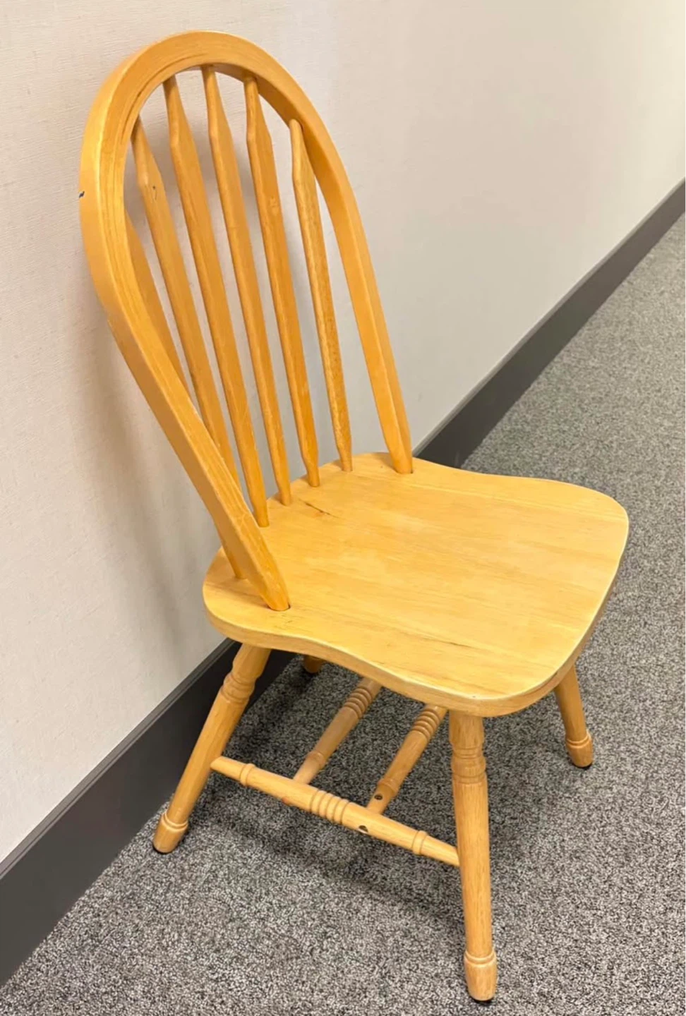 Wooden kitchen chair