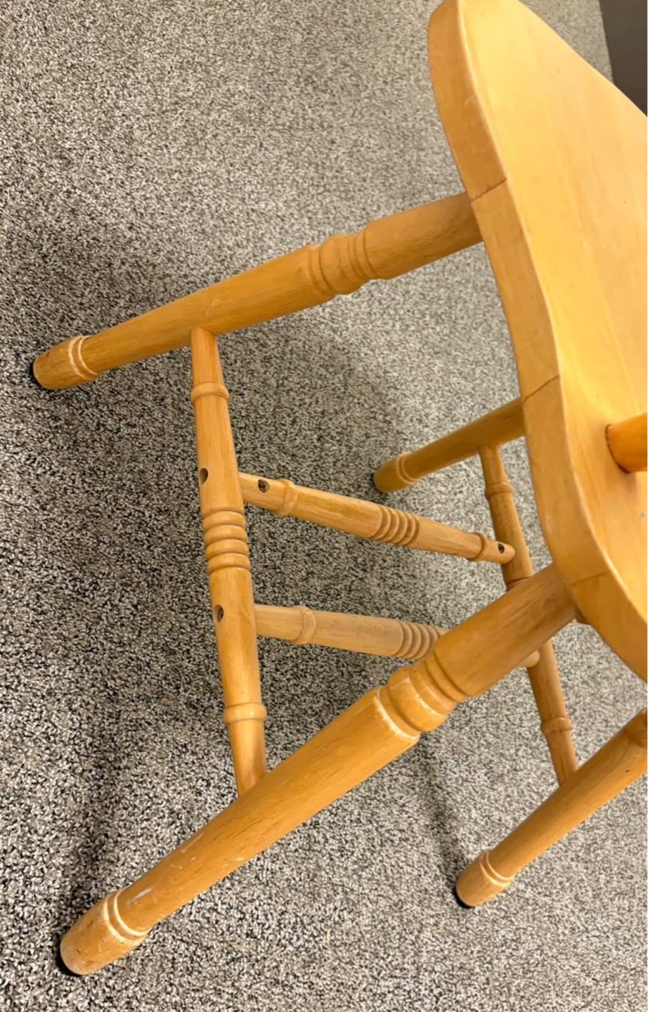 Wooden kitchen chair - photo 3