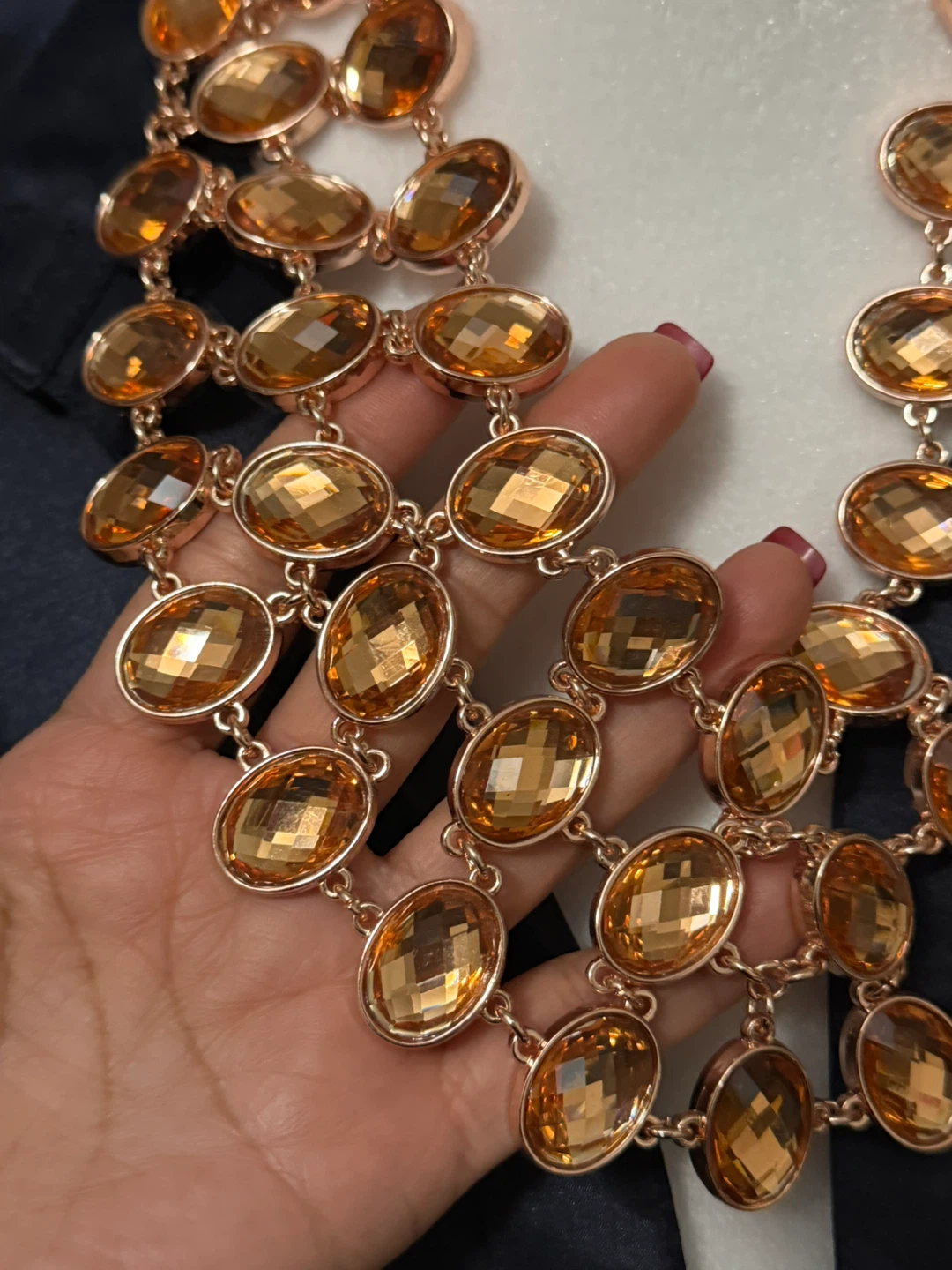 🌱Statement Gem Necklace - photo 2