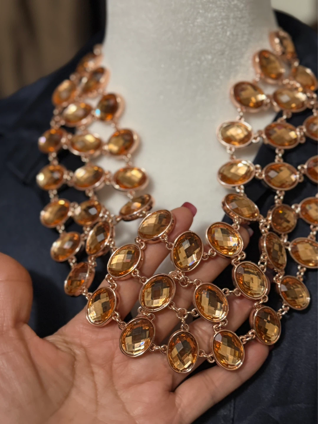 🌱Statement Gem Necklace - photo 3