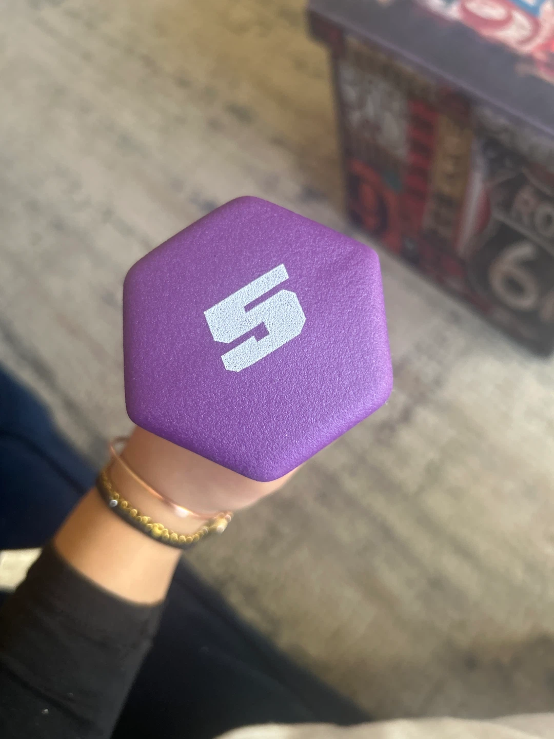 Purple 5lb Dumbbells (Pair) - photo 2