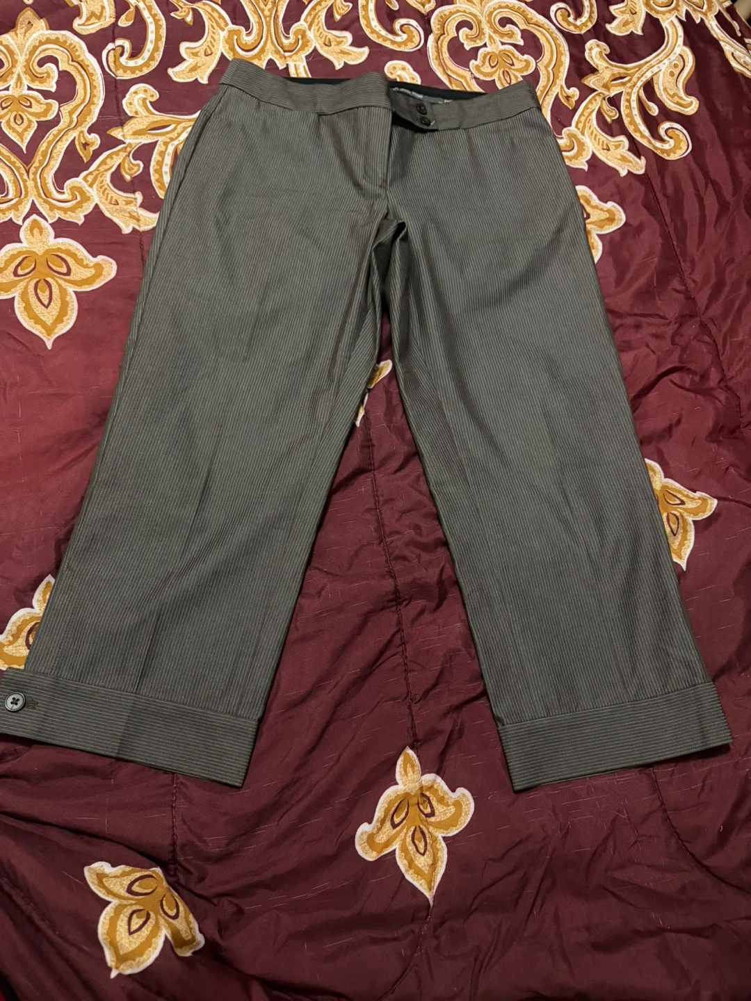 🌱Express Design Studio Striped Wide-Leg Pants Size 6