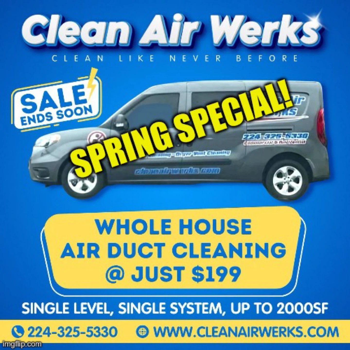Air Duct Cleaning Special