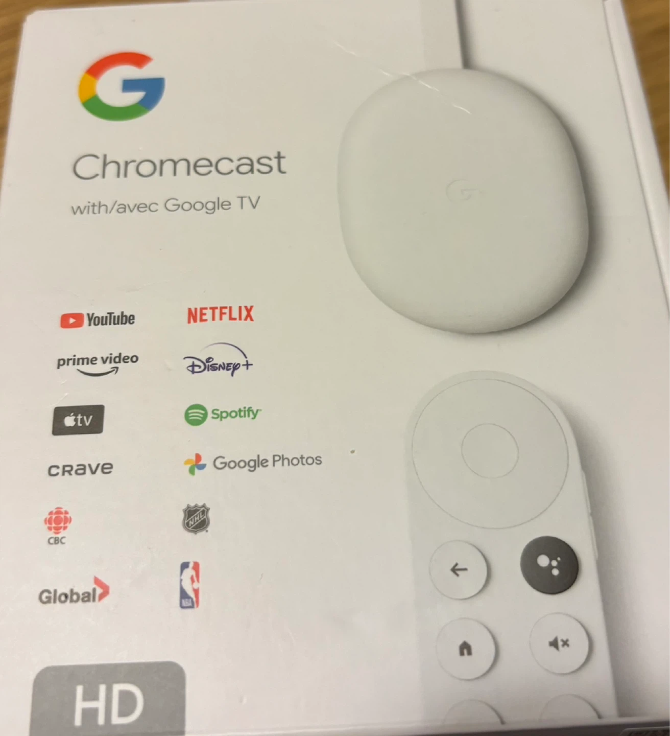 Google Chromecast with Google TV (HD)