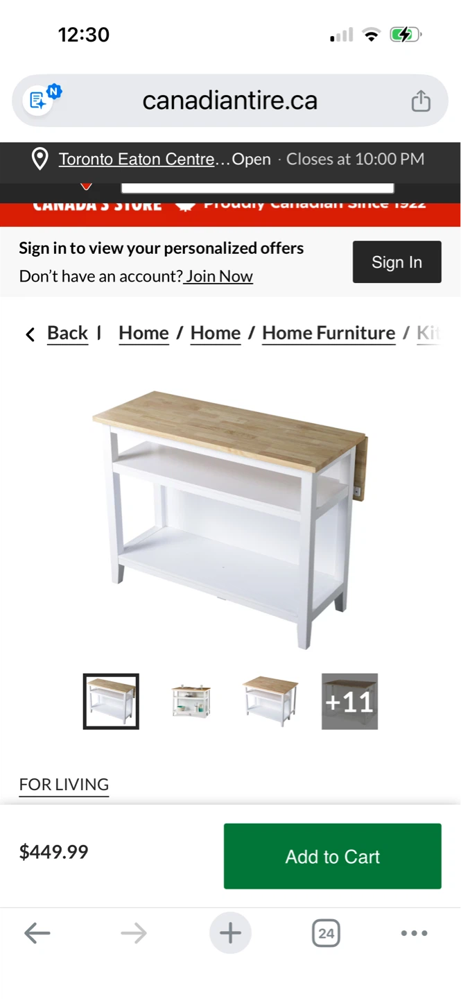 Kitchen Island Table with Drop Leaf - photo 3
