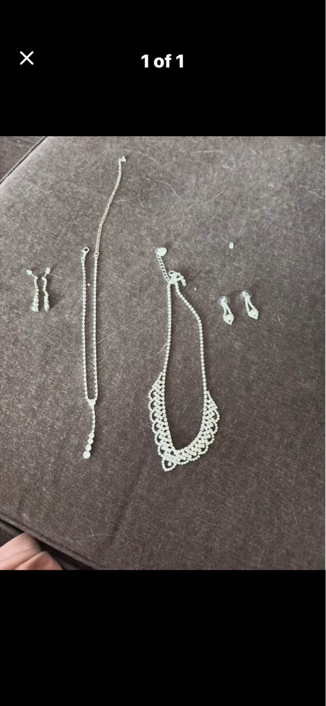 Mother of the bride silver jewellery