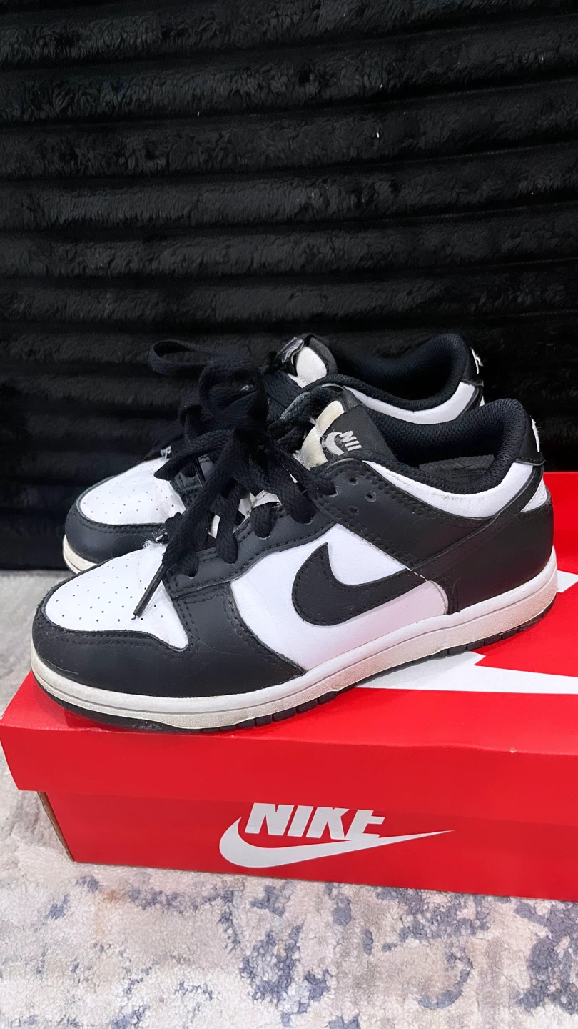 Nike Dunk Low (PS) White/Black-White - photo 2