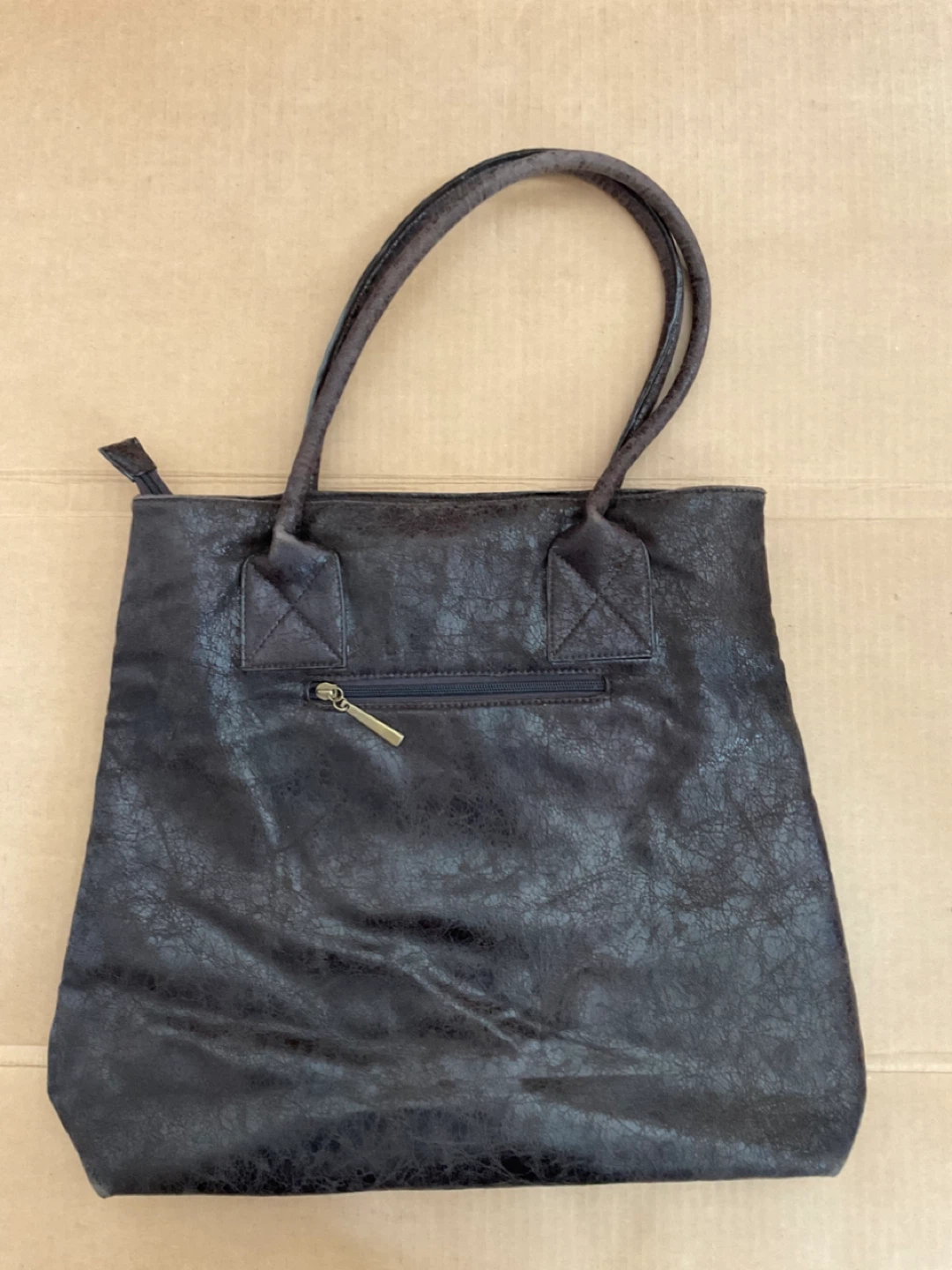Vintage Patchwork Paisley and Gold Metallic Tote Bag - photo 3