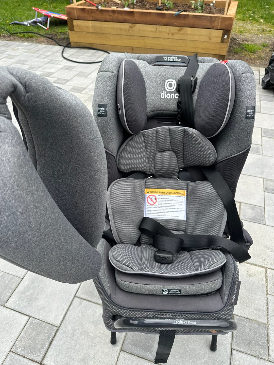 Diono Radian 3QXT Latch Car Seat - Grey - photo 3