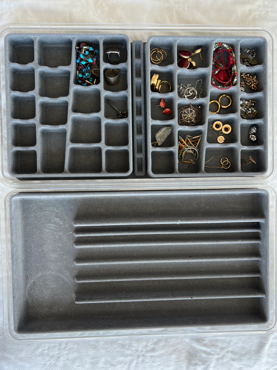 Stackable Jewelry Organizer Tray from Container Store