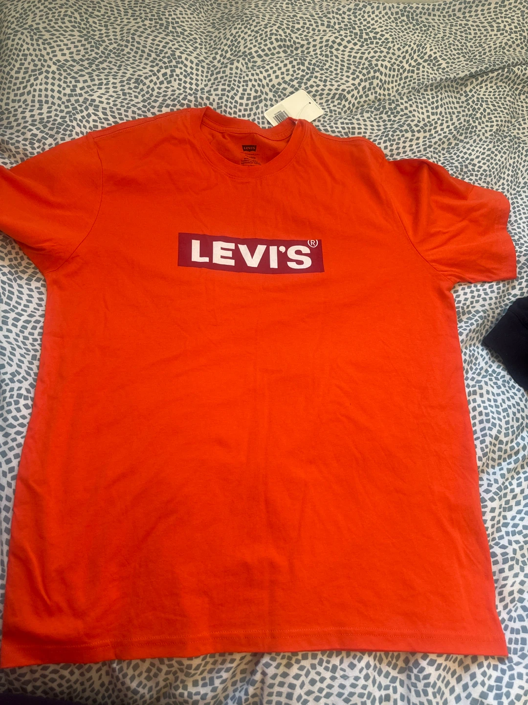Levi's Orange Relaxed Fit T-Shirt Size M