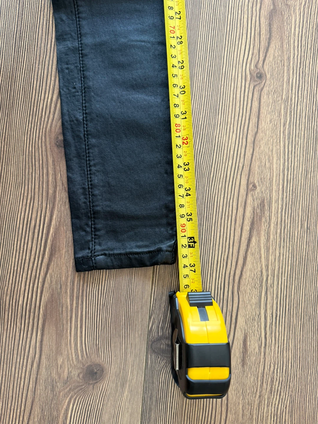 Black Faux Leather Pants | Size XS/S - photo 5