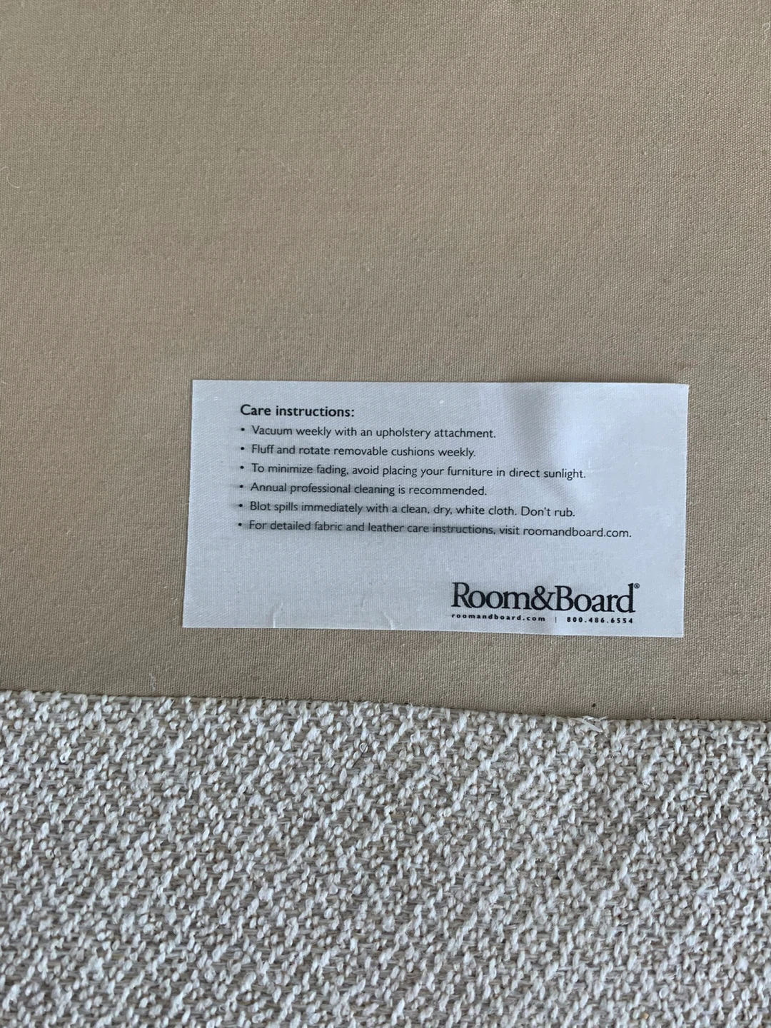 Room & Board Sofa