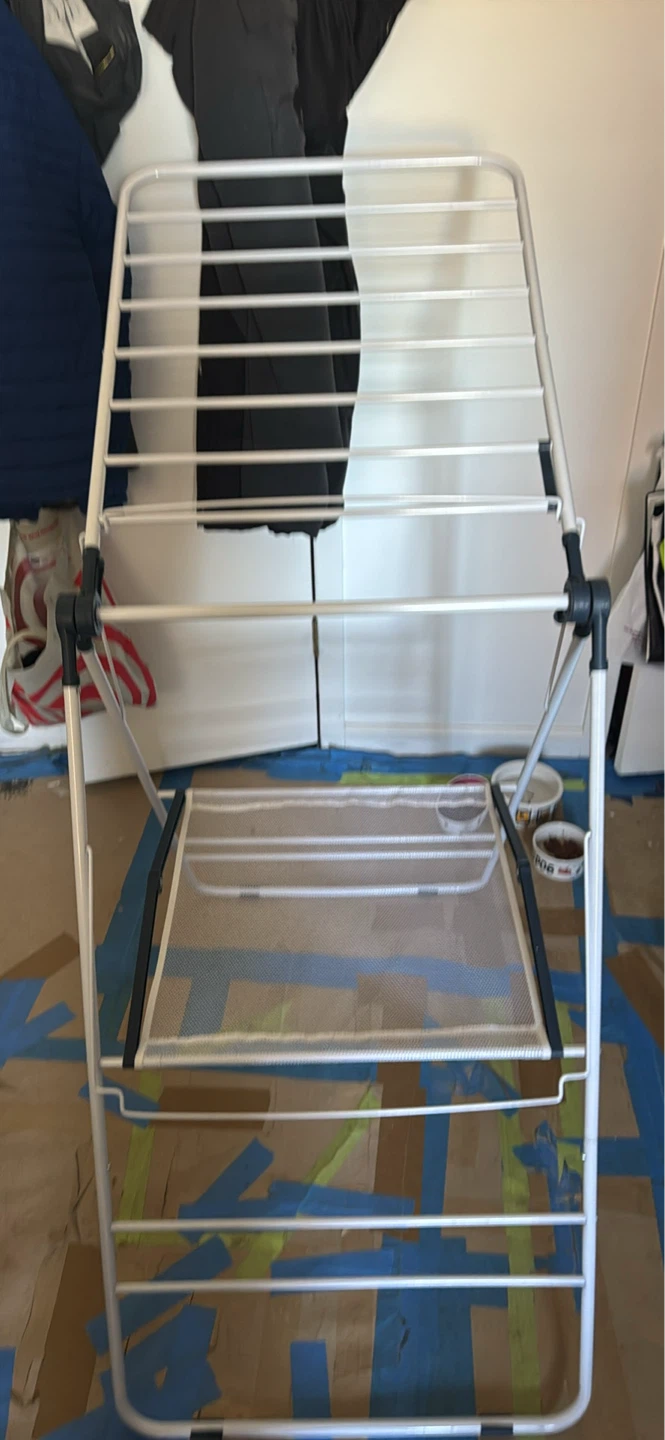 White Folding Drying Rack - photo 4