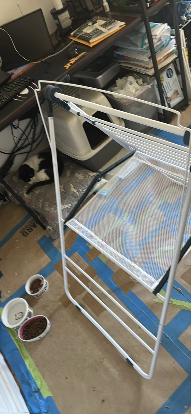 White Folding Drying Rack - photo 5