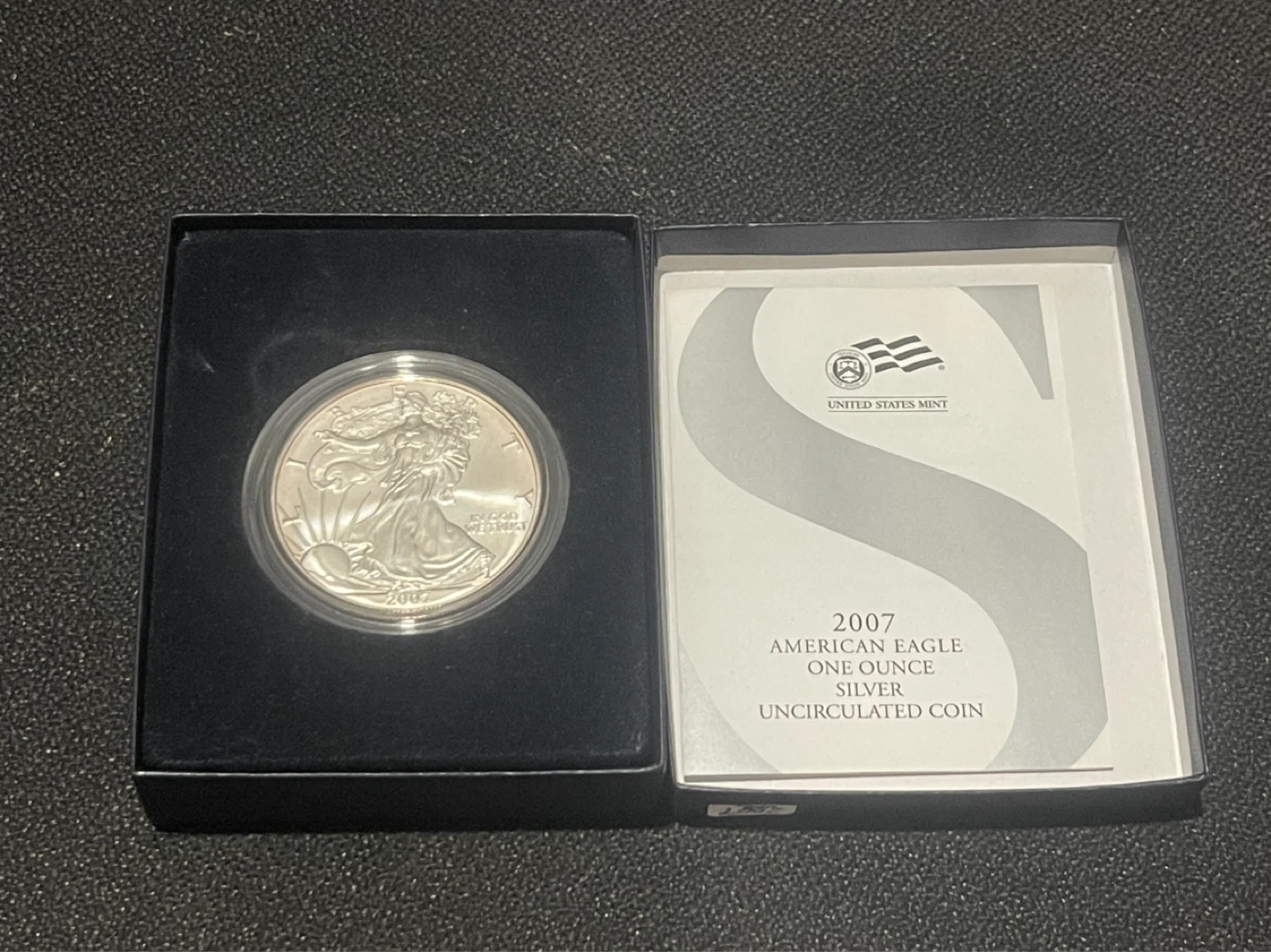2007 American Eagle Silver Uncirculated Coin