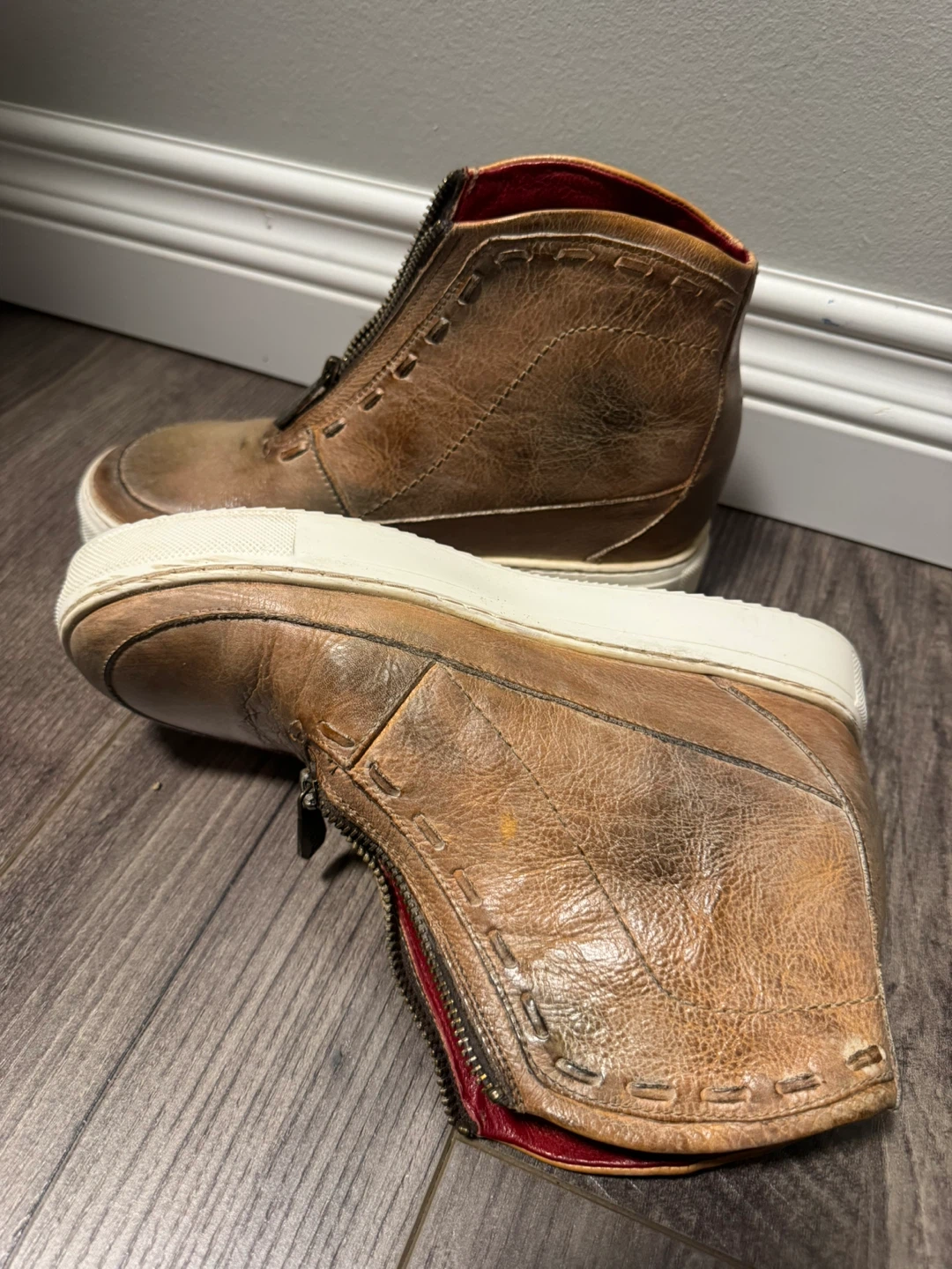 BED|STU High Top Zip Sneakers - photo 3