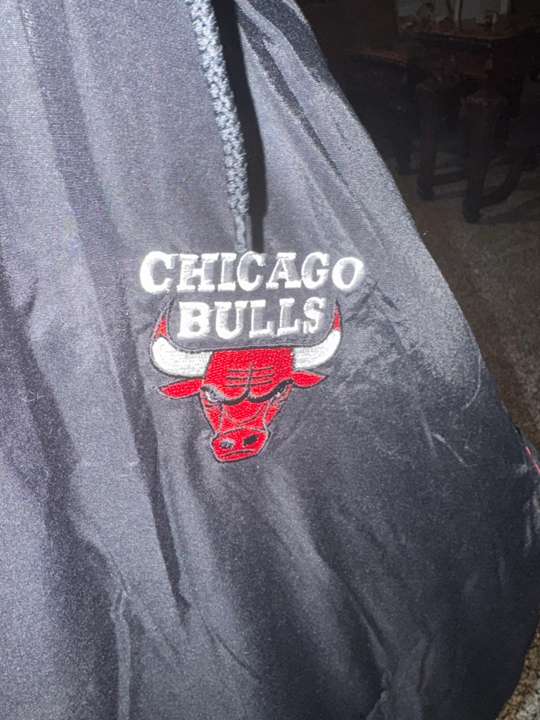 Chicago Bulls Logo Athletic Jacket - photo 3