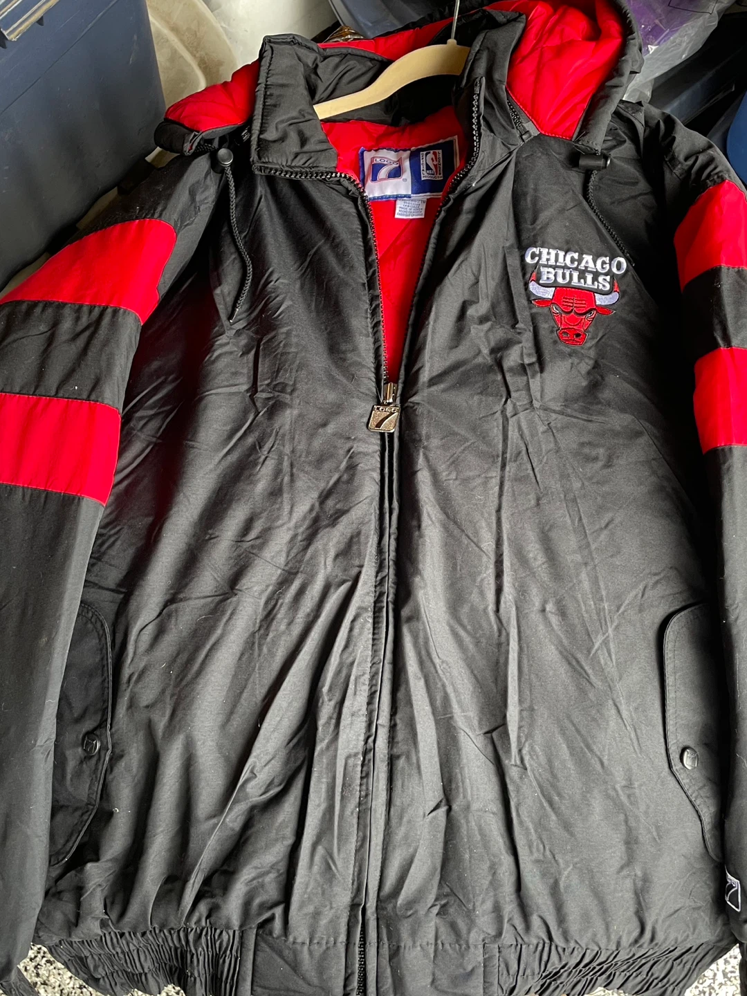 Chicago Bulls Logo Athletic Jacket