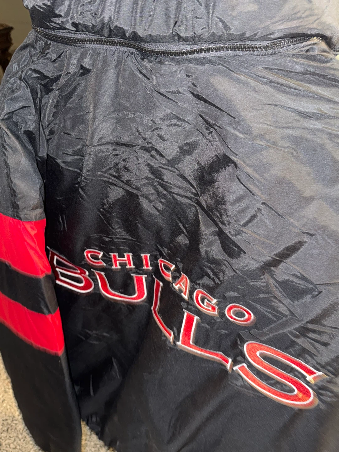 Chicago Bulls Logo Athletic Jacket - photo 2