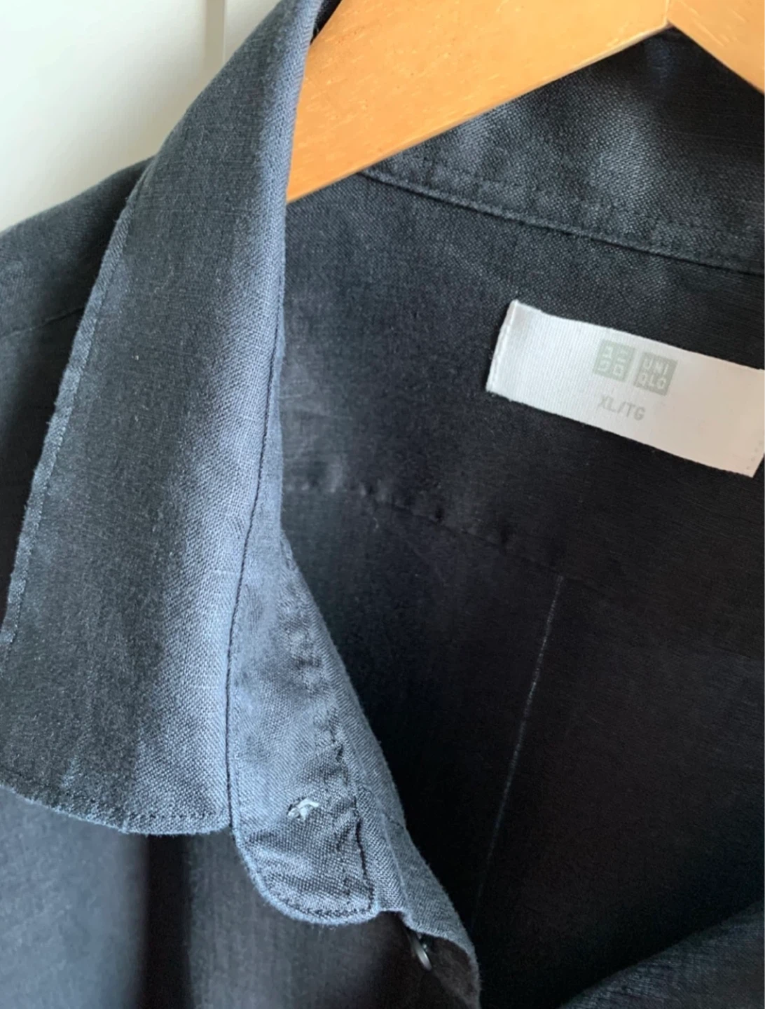 Men’s 100% Linen Shirt - Size XL - photo 4