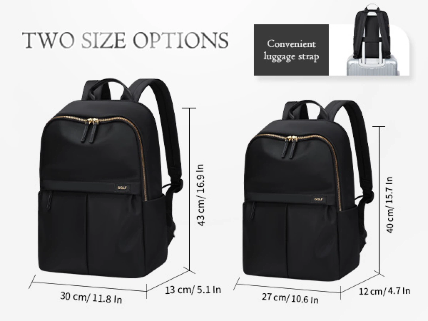 GOLF Black Backpack - photo 3
