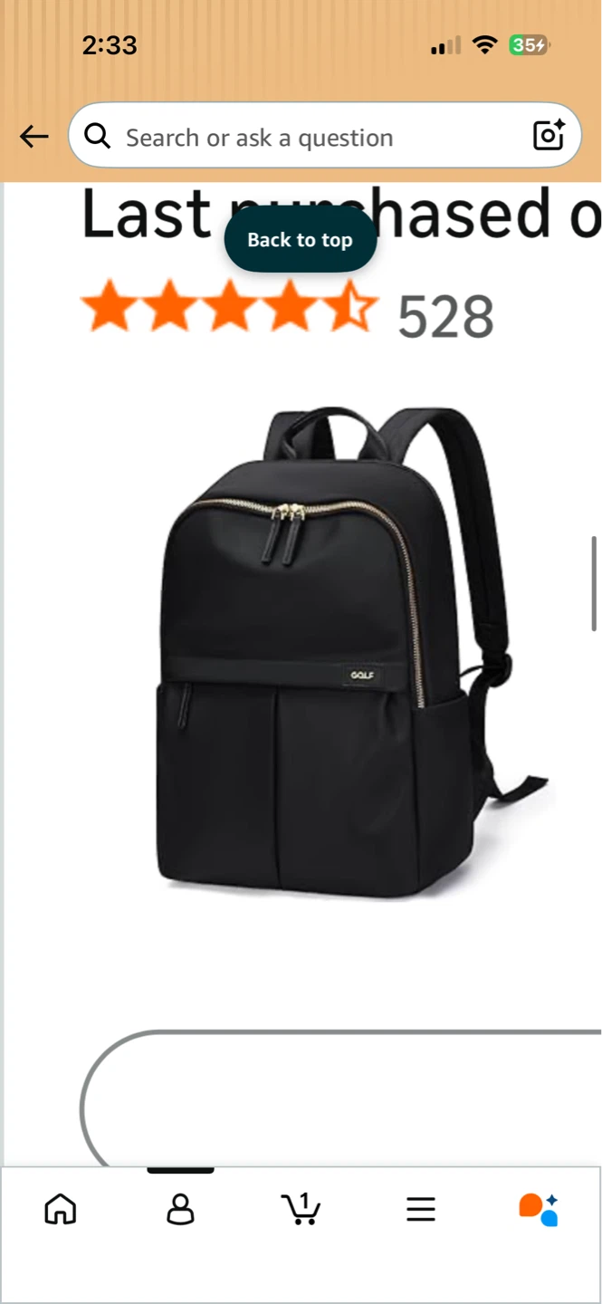 GOLF Black Backpack - photo 2