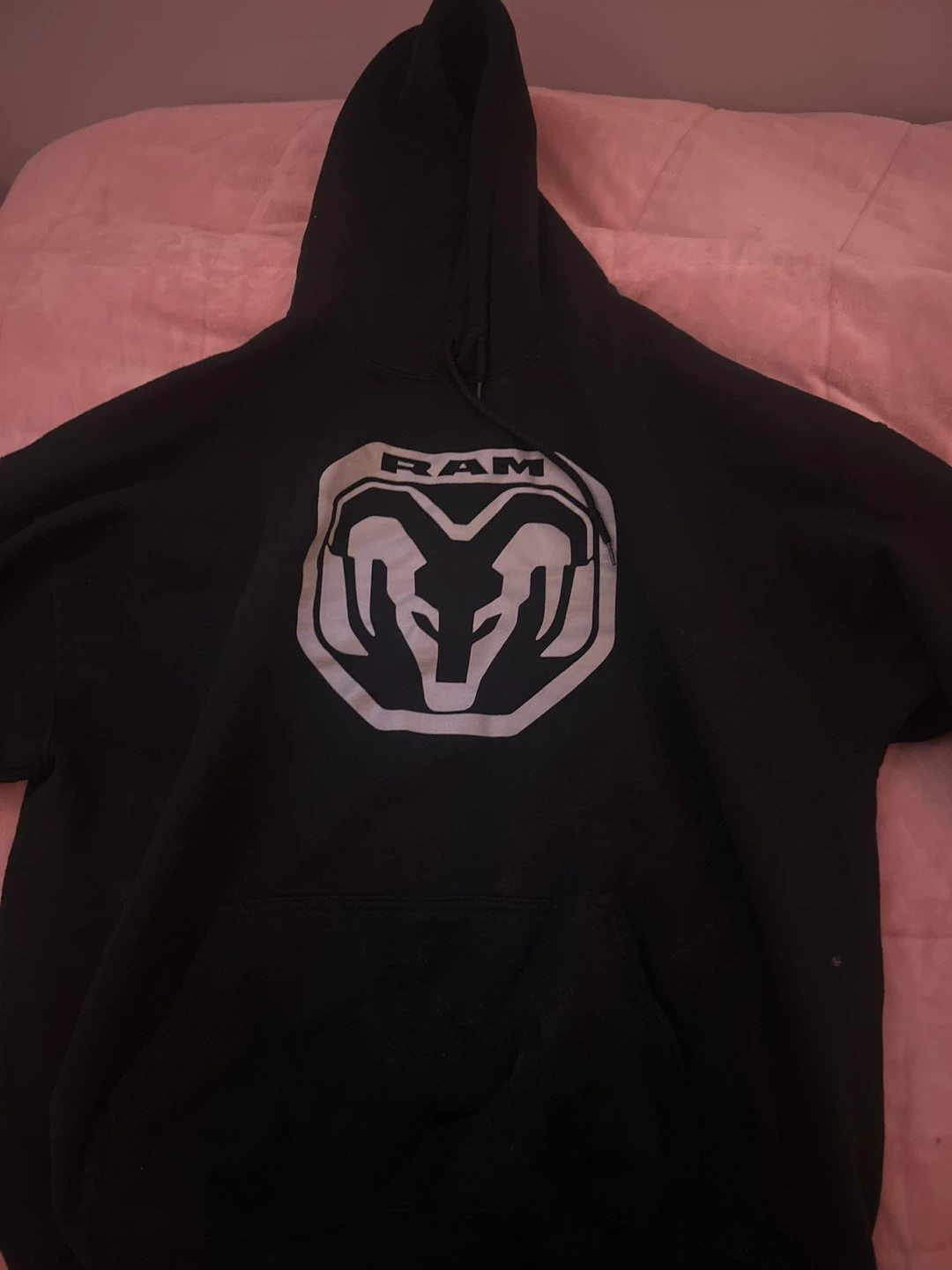 Ram Dodge Black Hoodie