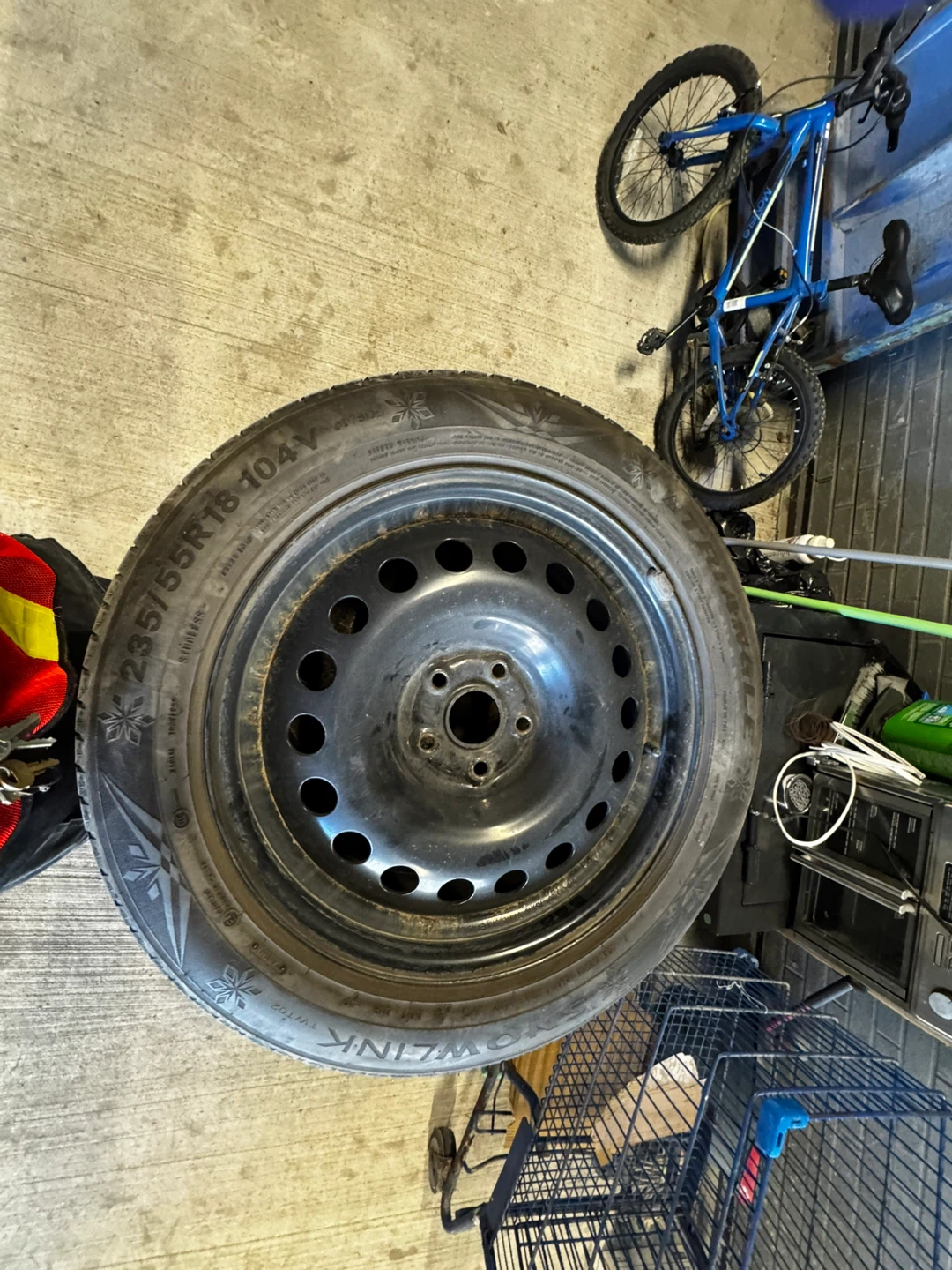 Set of 4 Winter Tires - 235/55R18