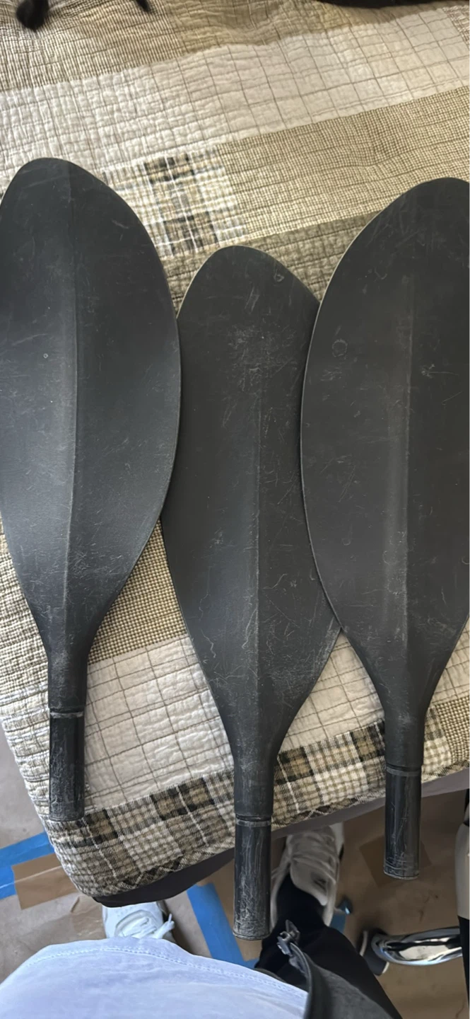 Pair of Black Kayak Paddles - photo 3