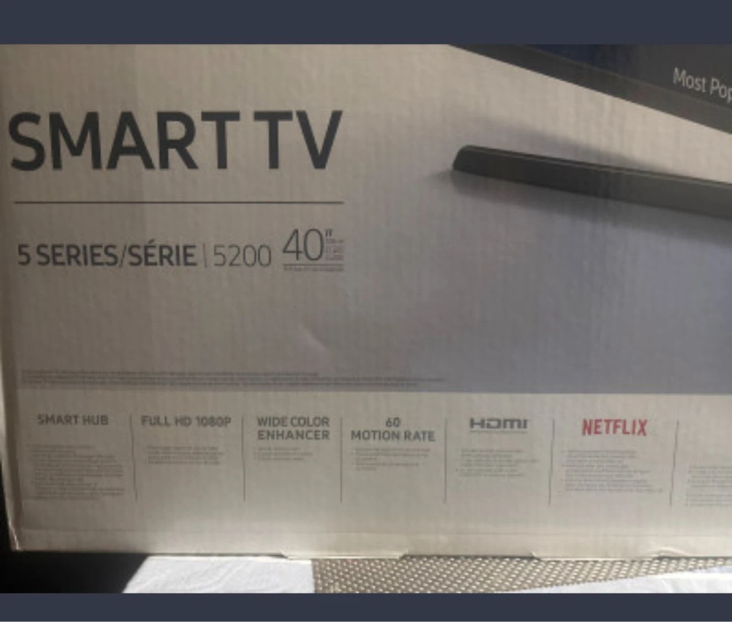 Samsung Smart TV 5 Series 5200 40" - photo 2
