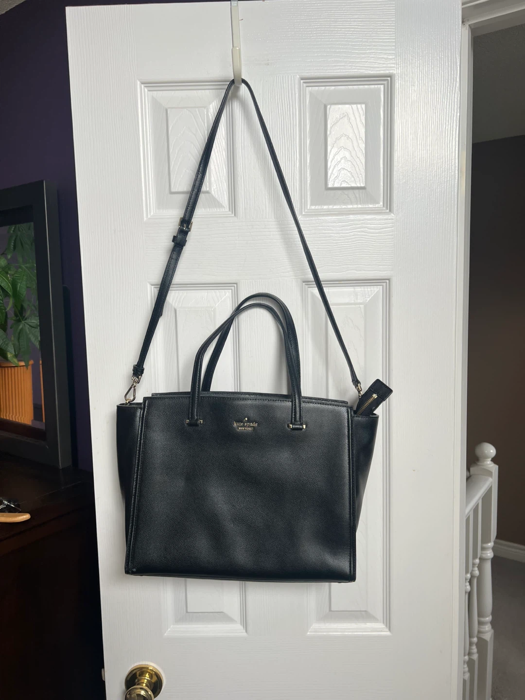 Kate Spade Black Leather Tote Bag - photo 4
