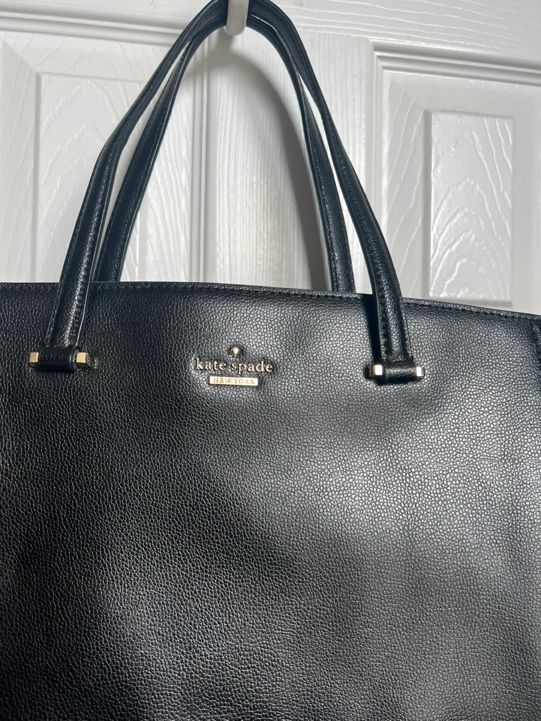 Kate Spade Black Leather Tote Bag - photo 2